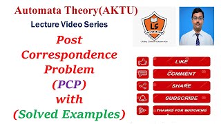 Post Correspondence Problem with solved examples PCP  Theory of automata  LS Academy [upl. by Woodhead]