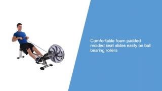 Stamina ATS 1405 Air Rower Review [upl. by Mikahs]