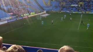 Final Whistle Coventry City Relegated Some fans run on pitch PUSB [upl. by Austreng414]