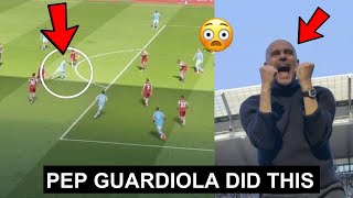 🤯Pep Guardiolas Epic Reaction to Fodens Goal Securing the Premier League Title [upl. by Chellman]