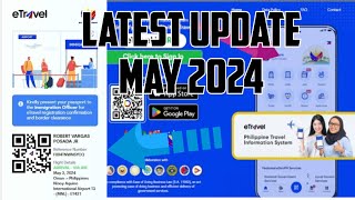 MAY 2024 LATEST STEP BY STEP GUIDE eTRAVELGOVPH REGISTRATION [upl. by Stoecker]