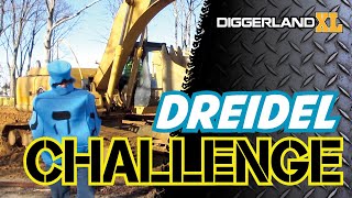 Happy Hanukkah  Dreidel Challenge  Diggerland USA Amusement Park in New Jersey [upl. by Nandor]