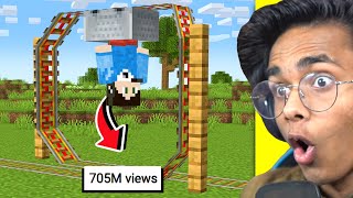 TESTING VIRAL MOST VIEWED MINECRAFT HACKS Part  2 [upl. by Adnahsat]