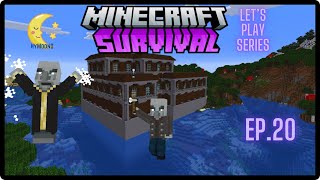 Looting a Woodland Mansion  Minecraft 121 Lets Play Series Episode 20 [upl. by Ayimat]