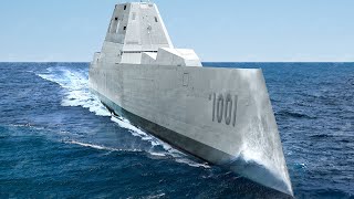 World’s Largest US Stealth Battleship Patrols the Sea at High Speed [upl. by Omar]