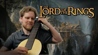 Lord of the Rings Evenstar  8String Guitar Cover [upl. by Anikehs759]