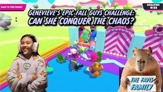 Genevieves Epic Fall Guys Challenge Can She Conquer the Chaos [upl. by Squires897]