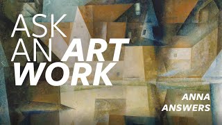 ASK AN ARTWORK – Fragen an die Kunst Antworten aus dem Home Office Lyonel Feininger StaydelAtHome [upl. by Anelrad]