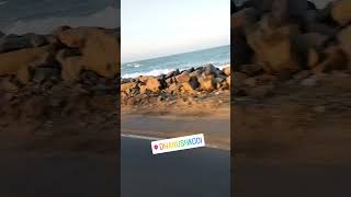 Dhanushkodi dhanushkodibeach sea beautiful beachvibes [upl. by Alberik]