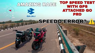 pulsar f250 vs pulsar n250 top speed test with gps speedo error [upl. by Jaffe456]