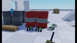 Roblox Zombie Survival 6  Deployable placement amp Explosions [upl. by Zaob799]