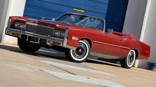 1976 Cadillac Eldorado Convertible For Sale At KC Classic Auto [upl. by Ramel]