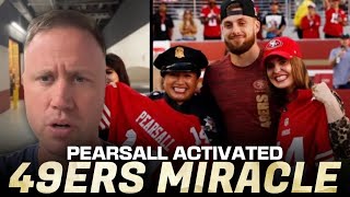 49ers Miracle Update Ricky Pearsall to be activated 49 days after being shot in chest [upl. by Specht]