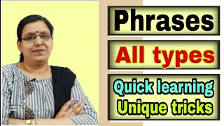 Phrases  What are Phrases  Kinds of Phrases  Full concept of Phrases Tricks of Phrases [upl. by Almira177]