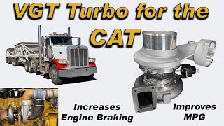 CAT Turbo with Engine Braking [upl. by Anivad898]