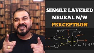 Tutorial 2 What Is Perceptron Single Layered Neural Network Krish Naik Hindi [upl. by Niarfe]