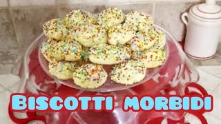 BISCOTTI MORBIDI senza BURRO  SEMPLICI E VELOCI Ricette per tutti [upl. by Calondra]