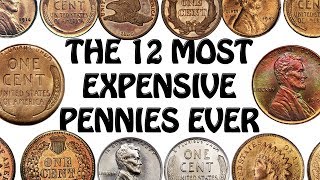 The 12 Most Expensive Pennies In US History [upl. by Ailes]