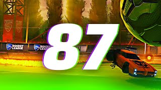 ROCKET LEAGUE INSANITY 87  BEST GOALS FREESTYLES ROCKET LEAGUE CLIPS [upl. by Kelsey885]