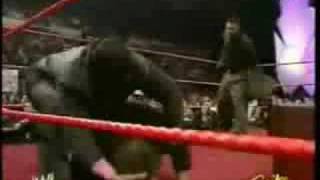 Hassan amp Daivari attacked Jim Ross amp Jerry Lawler Part2 [upl. by Ylecic]