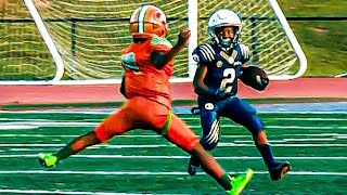 Georgia Rattlers vs Douglasville Tiger Cubs 🔥🔥4 QTR DAWG FIGHT 9U Youth Football  WARZONE [upl. by Nort]