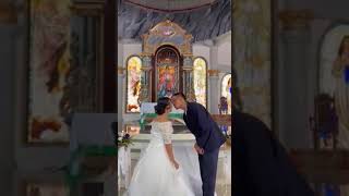 YOU MAY KISS THE BRIDEshortvideo youtubeshorts marriedlife kiss happylife [upl. by Fauch]