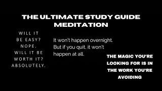 WATCH THIS BEFORE YOUR NEXT EXAM WARNING EXTREMELY POWERFUL Relax Study amp Sleep Subliminal [upl. by Rozele]