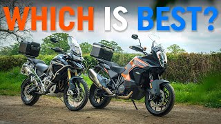 2022 Tiger 1200 vs KTM 1290 Super Adventure S – how do they compare [upl. by Aynot]