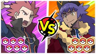 Champion Lance vs Champion Leon Pokemon Battle [upl. by Aracaj]