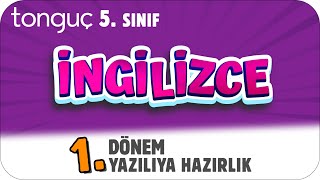 5Sınıf İngilizce 1Dönem 1Yazılıya Hazırlık 📑 2025 [upl. by Azitram]