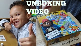 Paddington Bear Board Game  Paddingtons Sightseeing Adventures  Unboxing [upl. by Brig]