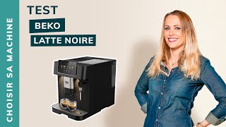 TEST Réglages de la Beko Latte Noire  Notre avis [upl. by Ynnel]