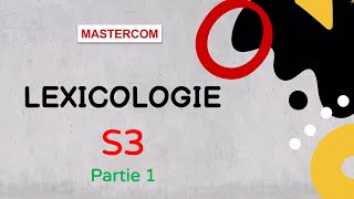 Littérature française s3 lexicologie [upl. by Stelle]