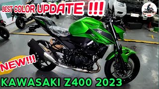 Kawasaki Z400 2023 [upl. by Lirbij162]