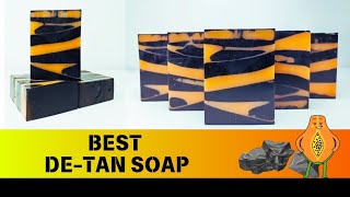 Sundekissed  Papaya amp charcoal soap  Best skin brightening soap [upl. by Tingley403]