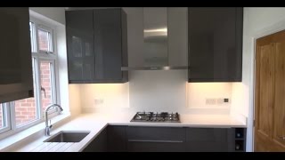 DIY Kitchen Refurbishment  Ikea kitchen  Underfloor heating  Quartz worktop [upl. by Hamforrd]