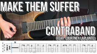 Contrabandfeat Courtney LaPlante  Make Them Suffer screen TAB [upl. by Joli]