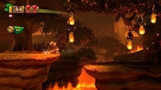 Donkey Kong Country Tropical Freeze 100 Walkthrough  World 33 amp 34 KONG Puzzle Pieces [upl. by Clein258]