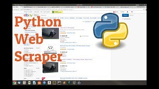 Ebay Web Scraper Using PYTHON [upl. by Martica188]