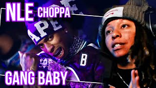 I Like Freaky Choppa🔥LoftyLiyah Reacts To NLE Choppa  Gang Baby [upl. by Akihsal]