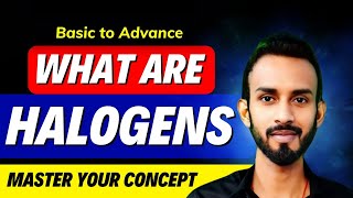 What are Halogens  why group 17 elements are called Halogens [upl. by Tychon323]