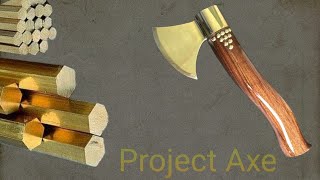 Luxurious Axe making  How Axe is made  Viking axe  Top Skill machine diy axe [upl. by Najram332]