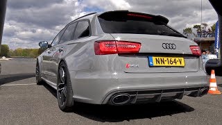 Audi RS6 Avant 40 TFSI V8 Quattro vs MercedesBenz E63S AMG [upl. by Teri803]