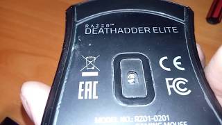 Полный разбор и ремонт колеса мыши Razer Deathadder elite [upl. by Rosaline981]