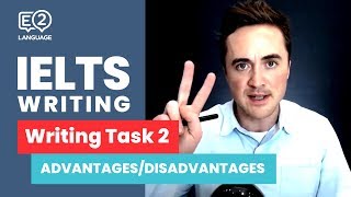 IELTS Writing Task 2  ADVANTAGES  DISADVANTAGES ESSAY with Jay [upl. by Marx369]