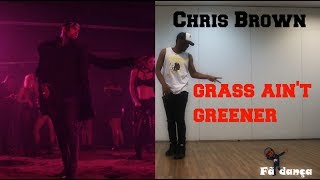 Chris Brown  quotGrass Aint Greenerquot Official Choreography DANCE COVER BRASIL  Fã dança 2017 [upl. by Merril]