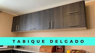 INSTALAR mueble de cocina en una pared [upl. by Eedolem]