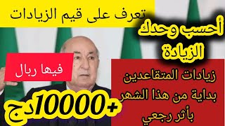 زيادات المتقاعدين بداية من ھذا الشھر وفيھا ربال [upl. by Rosemari]