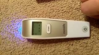 Microlife NC150 thermometer  error while turning on [upl. by Nnaihs]