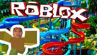 WATER PARK FUN Roblox [upl. by Auhoj]